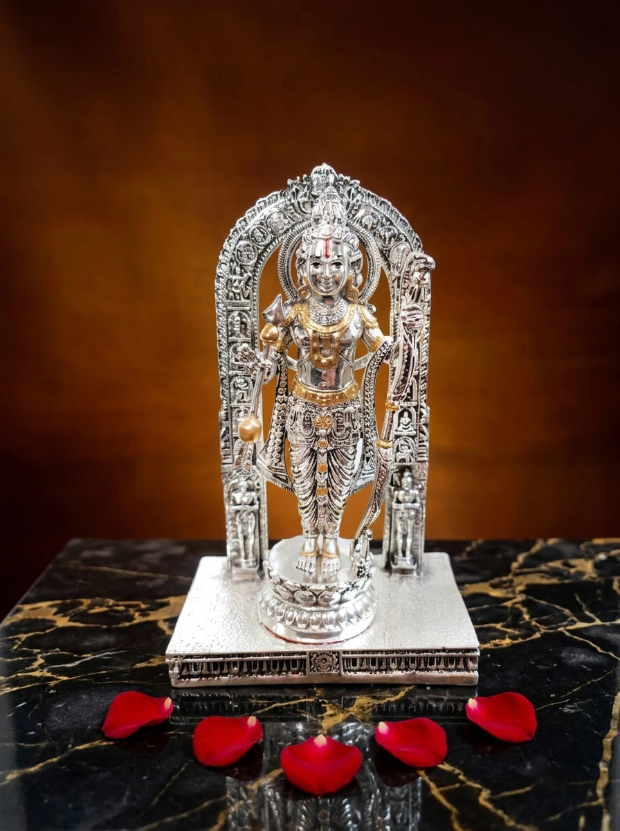 Ram Lalla with Arch Silver Antiq