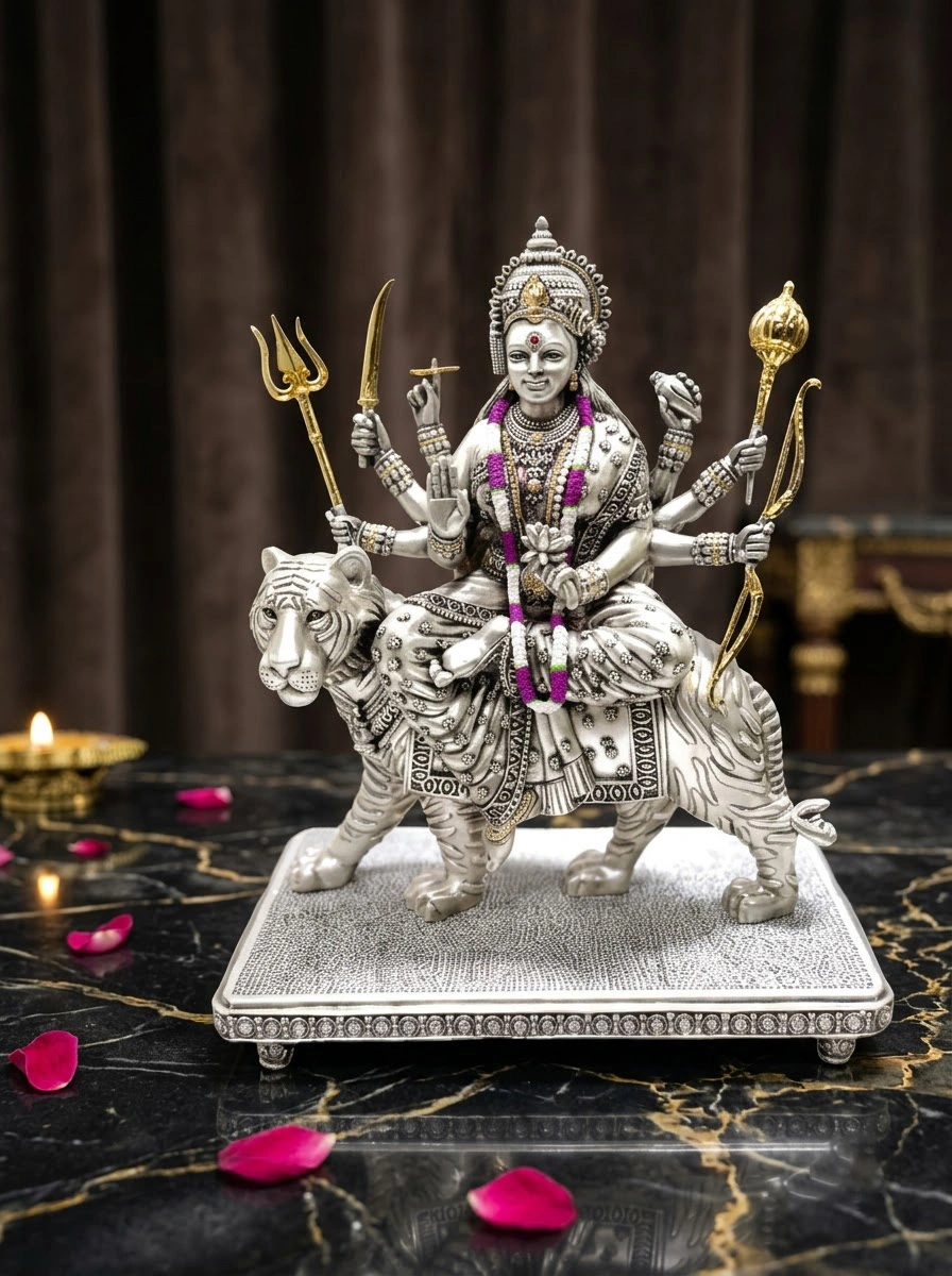 Durga Maa Antiq Emery (Medium)