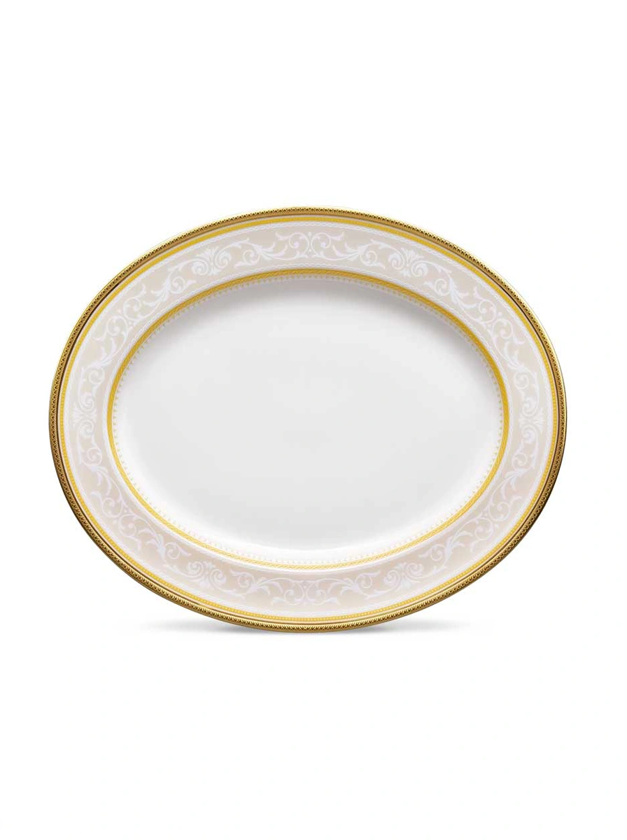 Glendoland Gold Dinner Set 21 Pc image 4