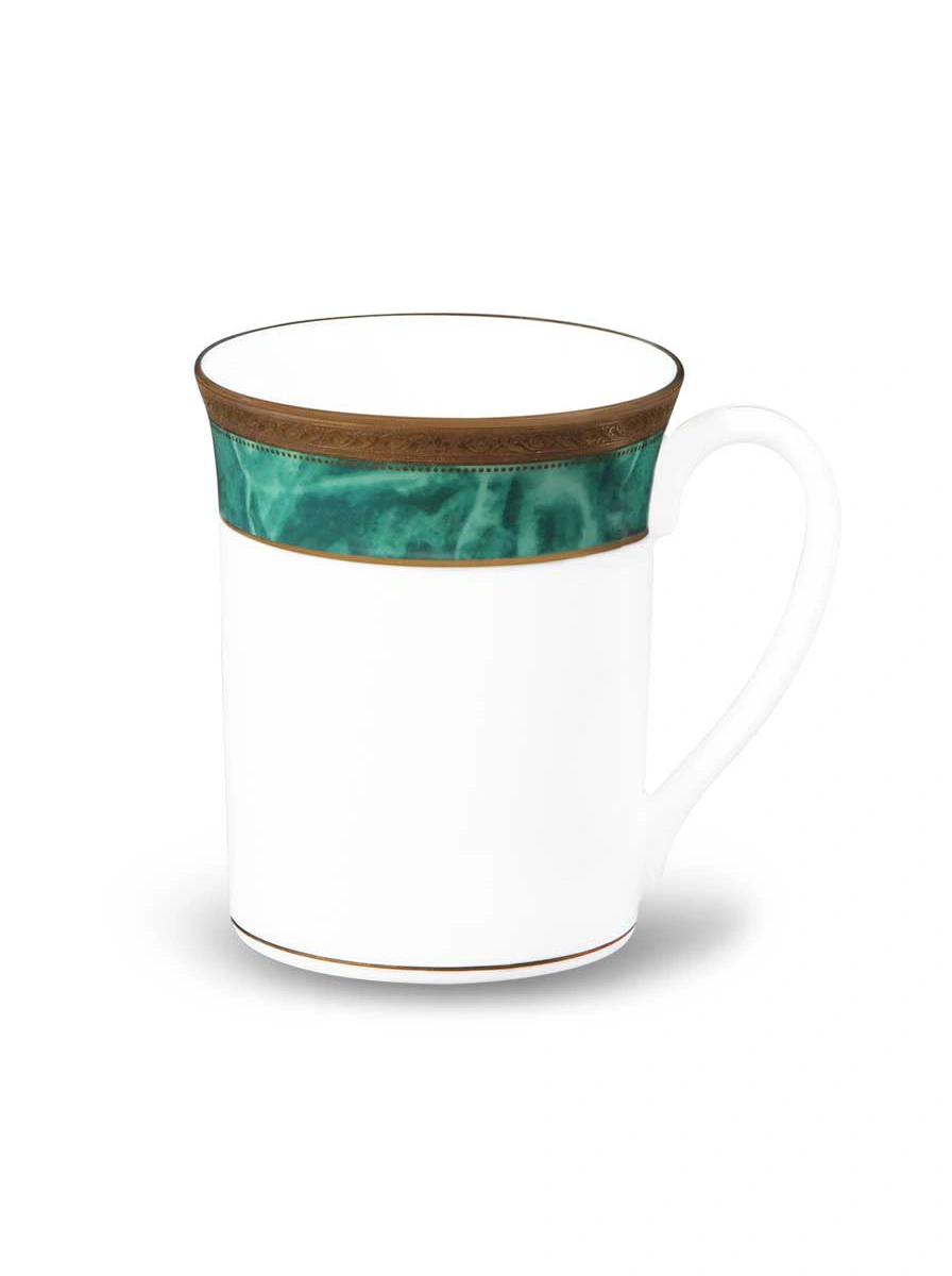 Majestic Green Mug - White Box