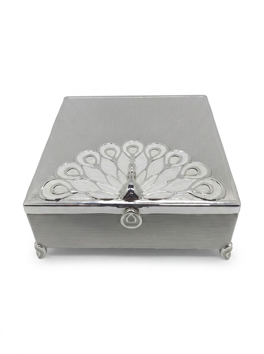 Peacock Jewellery Box