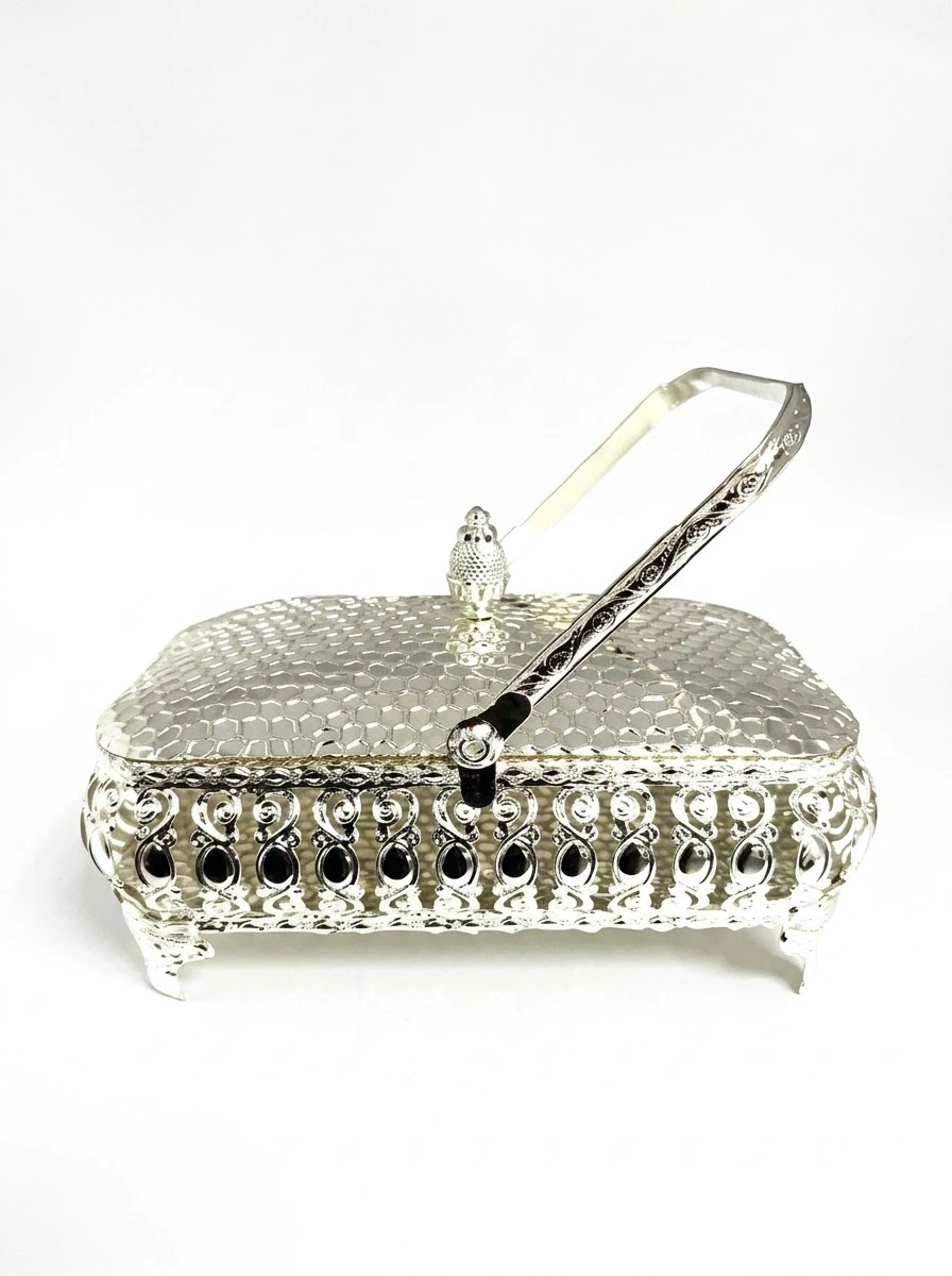 Round Rectangle Shape Basket with Cover