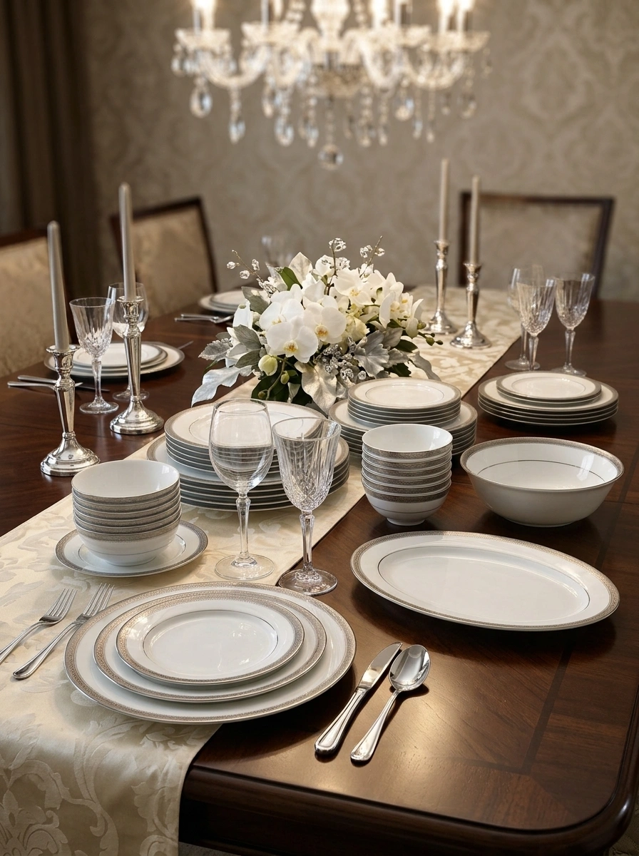 Signature Platinum Dinner Set 18 Pc