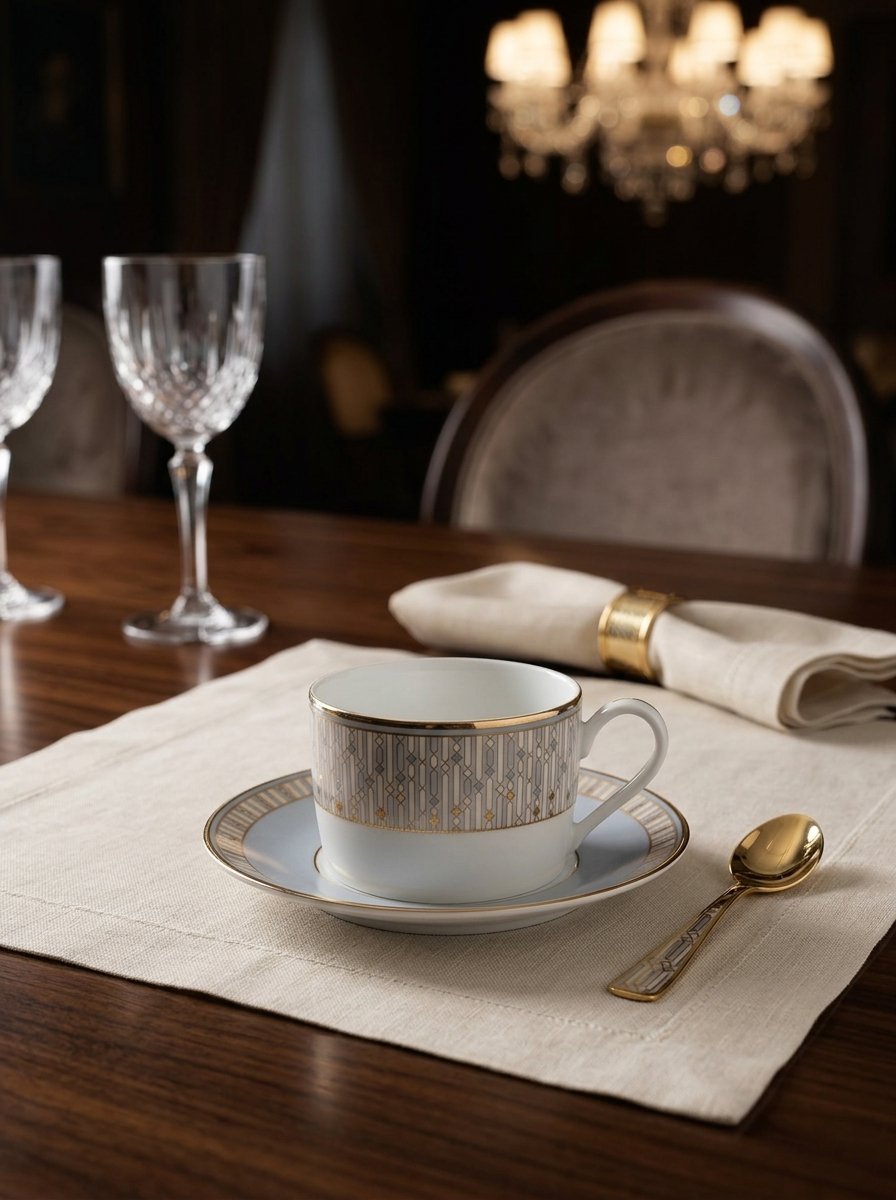Radiant Whispers (Dusk) Cup & Saucer
