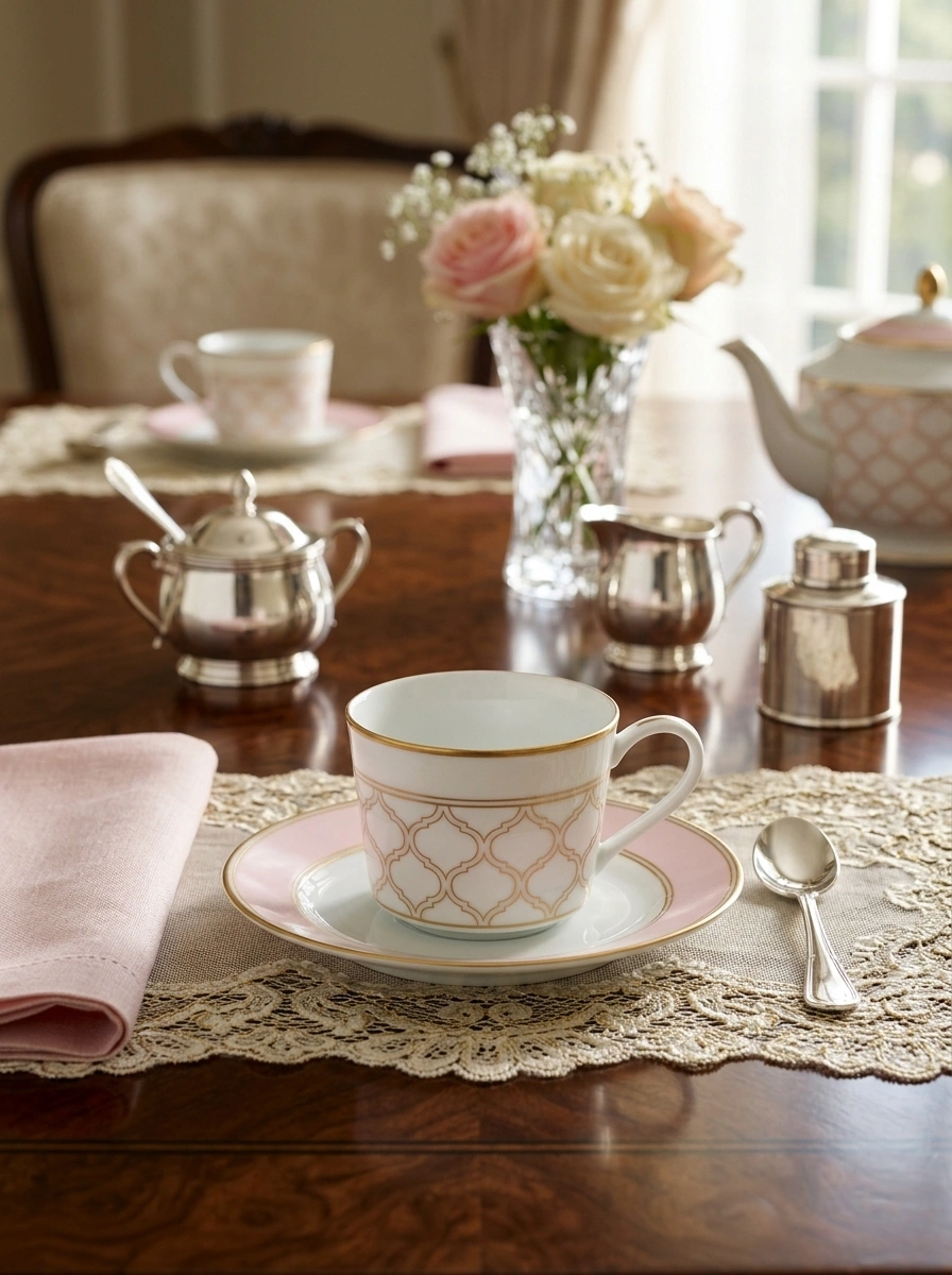 Eternal Coral Cup Saucer image 2