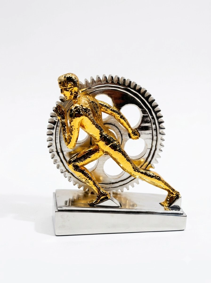 Man with Wheel