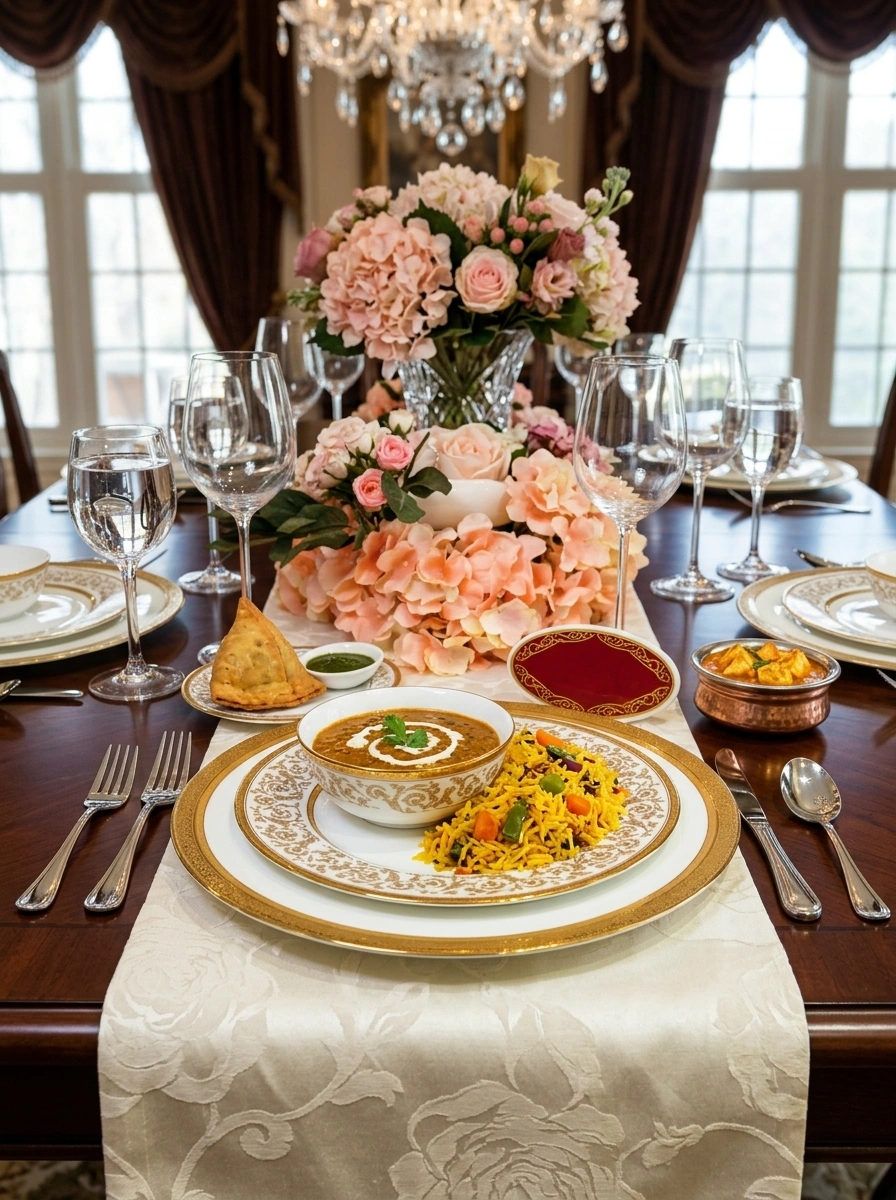 Summit Gold Dinner Set 45 Pcs