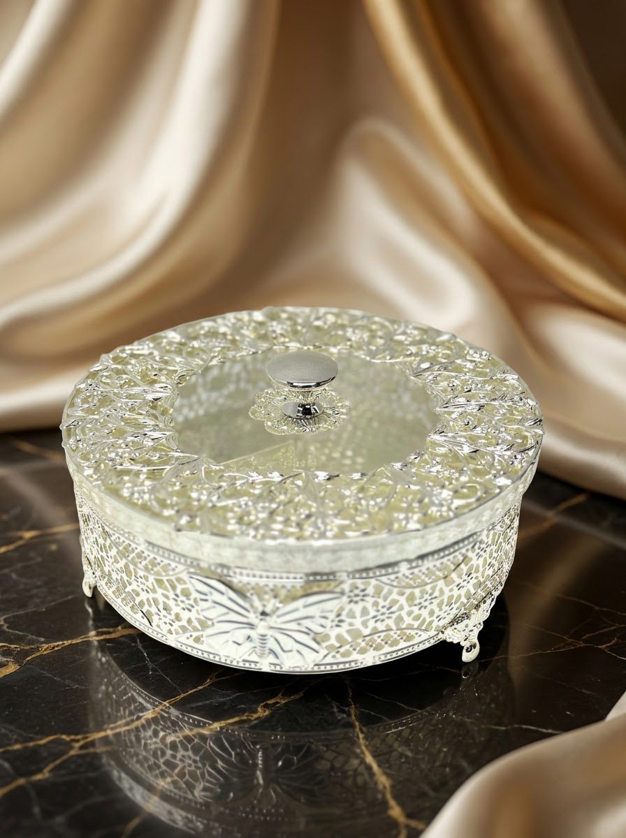 Butterfly Round Dry Fruit Box