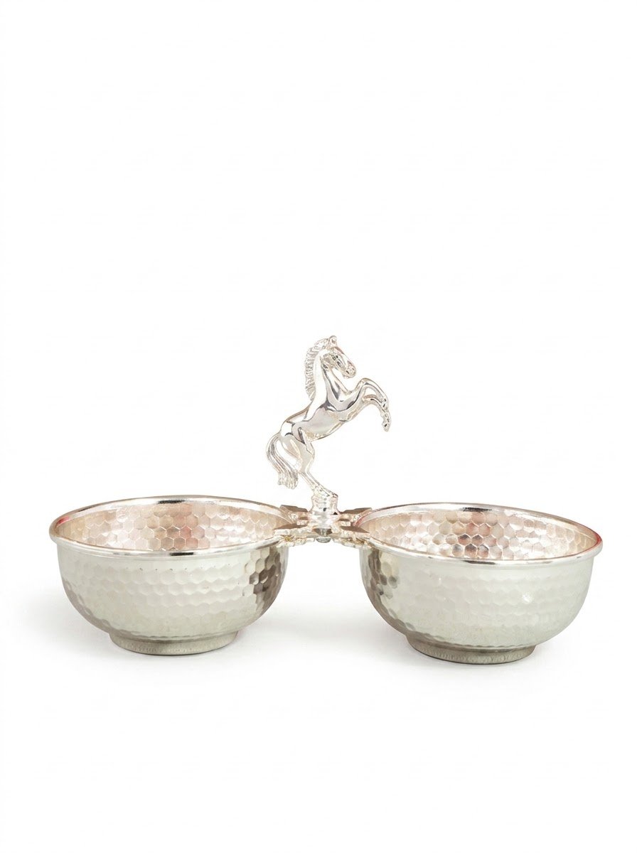 Horse Knob Bowl Set of 2