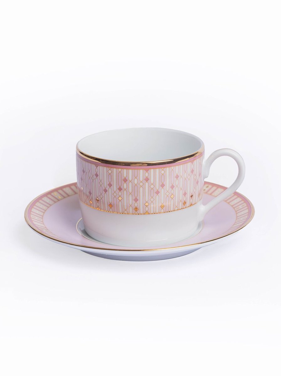 Radiant Whispers (Pearl) Cup & Saucer