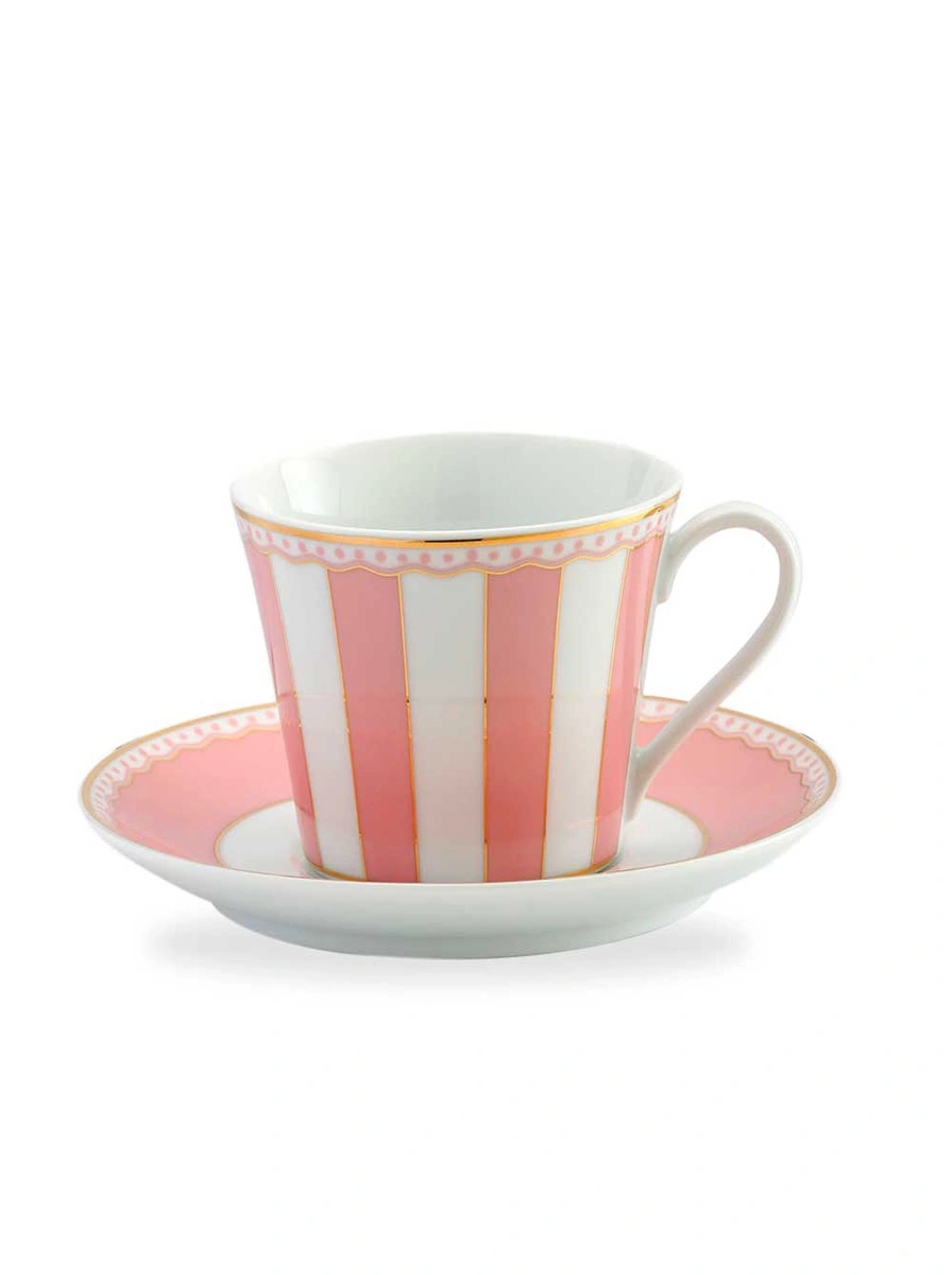 Pink Cup Saucer