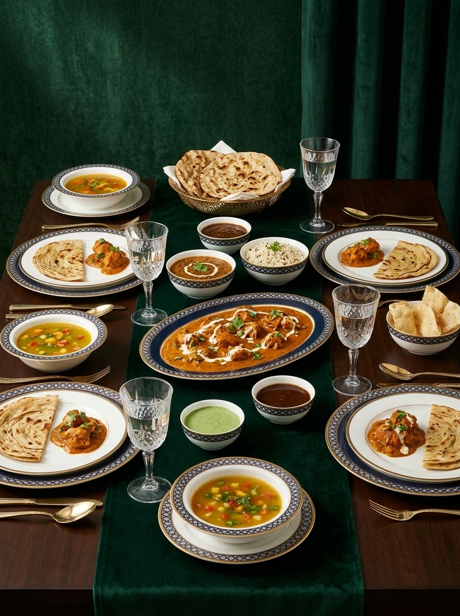 Blueshire Dinner Set 45 Pcs