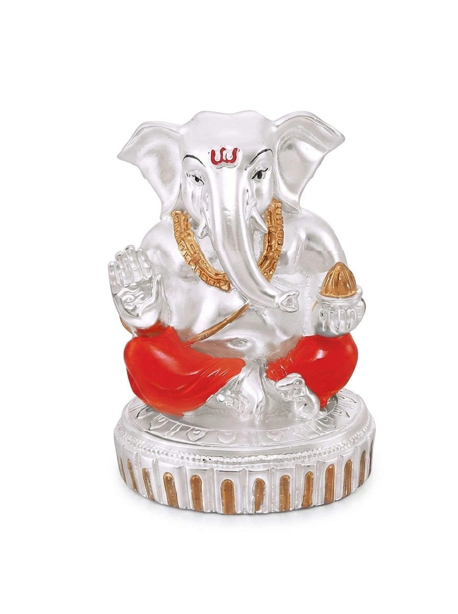 Round Base Ganesha Small