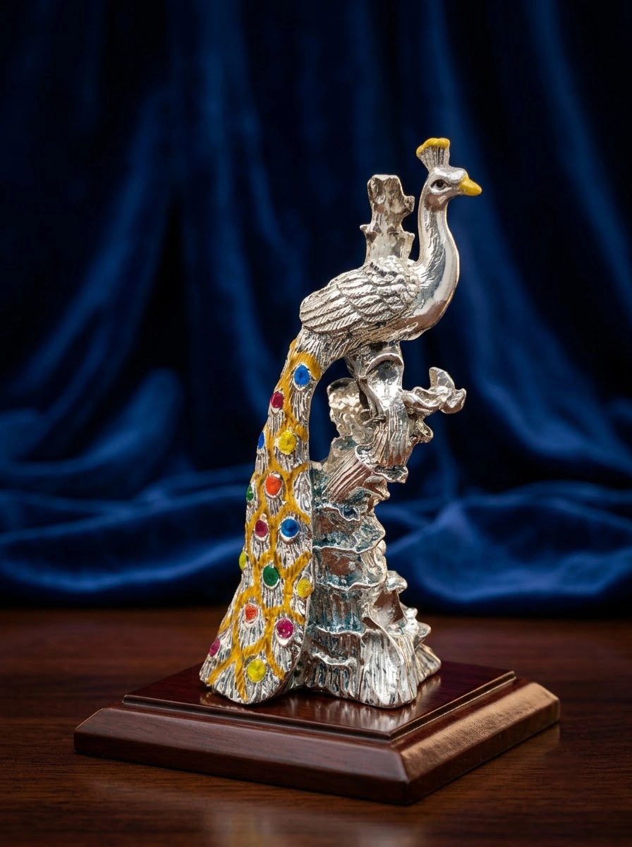 Peacock Silver